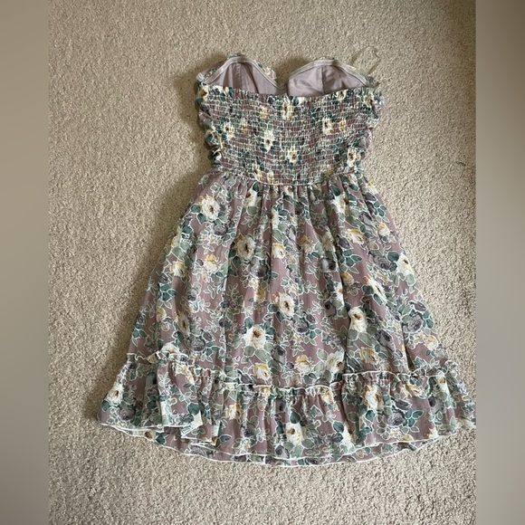 American Rag Floral Mini Dress Size Small - Picture 4 of 6
